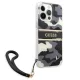 Guess Camo Strap Case for iPhone 13 Pro / 13, Black