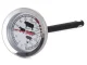Meat Thermometer with Probe, 0-120°C, Silver