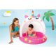INTEX Unicorn Inflatable Paddling Pool with Canopy for Kids 58438