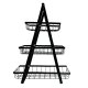 3-Tier Metal Kitchen Organizer Rack Fruit and Vegetable Basket Stand
