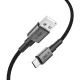 Tech-Protect UltraBoost DNA USB-A to USB-C Cable 15W 100cm Gray