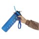 Motivational Water Bottle with Time Marker Reminder Tracker Leak-proof BPA Free, 1L, Blue