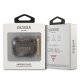 Чехол Guess для AirPods 3 Marble Collection, черный