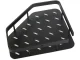 Corner Bathroom Shelf Loft, Metal, Black