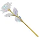 Eternal Golden Rose with Rainbow Petals Gift