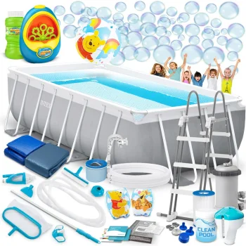 Karkasinis sodo baseinas Intex 26792 488 x 244 x 107 cm su priedų rinkiniu