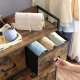 7-Drawer Dresser Storage Cabinet for Bedroom and Living Room, Rustic Brown