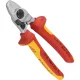 KNIPEX 95 26 165 Cable Shears with Opening Spring