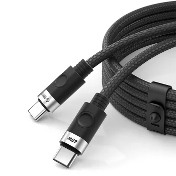 Orico CDX 60W 3A USB-C to USB-C Cable, 1m, Black