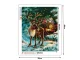 Diamond Embroidery Kit Christmas Reindeer 5D, 30x40 cm