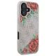Guess Case for iPhone 16 6.1\" 4G Flowers Print MagSafe, Pink