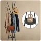 Metal Standing Coat Rack with Shelf Massido MS-869