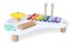 ECOTOYS Wooden Musical Instrument Table with Xylophone for Toddlers +18m