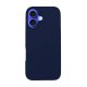 3mk Silicone Case for iPhone 16 Plus, Navy Blue