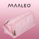 Double Extendable Pencil Case Maaleo 24519, Pink