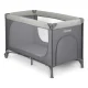 Ricokids Foldable Travel Cot with Mattress and Bag, Light Grey