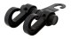 Universal Car Headrest Hook Hanger for Bags Purses and Clothes, black