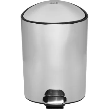 Joseph Joseph EasyStore Luxe 5L Pedal Bin, Silver