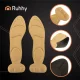 Ruhhy 26472 High Heel Insoles with Heel Protectors, Beige