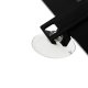 Iso Trade Universal Car Windshield Sunshade Blind, 150 x 65 cm, Black/Grey
