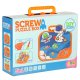 Kids Educational Constructor Tools Set Screwdriver Drill Screws Blocks Space 285 pcs.