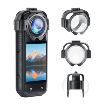 Puluz Lens Covers for Insta360 X5 Camera (PU750T)