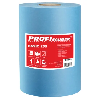 Dust-Free Non-Woven Industrial Cleaning Cloth ProfiSauber BASIC 250 Roll