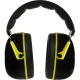 Capsule Ear Protection uvex K2 Earmuffs, 32 dB, Black/Yellow