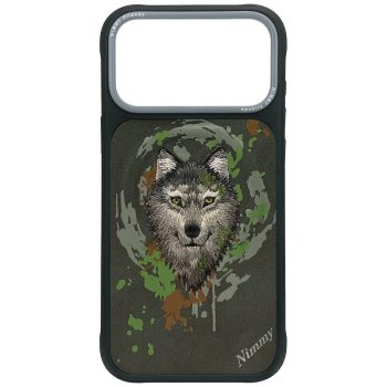 Nimmy Wilk MagSafe Case for iPhone 17 Pro Max, Dark Gray