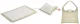 NEO Sport NS-902 Acupressure Acupuncture Massage Mat Set with Pillow, 70x44cm, Grey-White