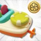 Floating Bath Toy Boats for Kids, Water Squirting Bathtub Toys