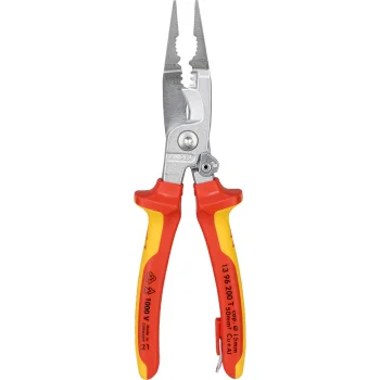 KNIPEX 13 96 200 T Electrical Installation Pliers, 200 mm