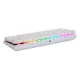 Wireless mechanical keyboard Motospeed SK62 White (blue switch)