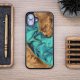 Bewood unikāls korpuss iPhone 16 Plus - tirkīza krāsā | Unique Case for Turquoise