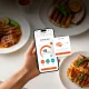 Meatmeet S Pro Kitchen Thermometer with Bluetooth App for Grill and Oven - Gray