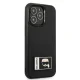 Karl Lagerfeld Ikonik Patch Silicone Case for iPhone 13 / 13 Pro - Black