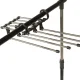 Ikonka Metal Trouser Hanger Organizer for 5 Pairs