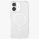 Uniq iPhone 17 Case LifePro Xtreme Magclick Charging, Transparent-Glitter