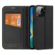 Apple iPhone 14 Pro Max 6.7\'\' Dux Ducis Skin X2 Magnetic Book Case Cover, Black