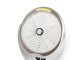 Portable Wireless Adjustable Table Fan with LED Lighting, Silver