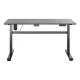 Ergo Office ER-434 Electric Standing Desk, 140x60cm, Grey