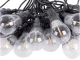 Garden Garland 20 LED Bulbs, 20m, Warm White