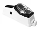 Electric USB Knife Sharpener, White/Black