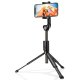 Spigen S540w Selfie Stick with Tripod Telescopic Stand and Bluetooth Remote Control, Black