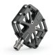 Rockbros C525 Carbon Fiber Platform Bike Pedals (Black)