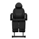 Pedicure Chair Cosmetic Bed Massage Couch AZZURRO 563S, Black