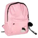 Single-Compartment Youth School Backpack, Pink