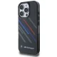 BMW iPhone 16 Pro Max Case Motorsport IML Random Stripes, Black