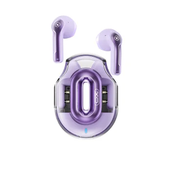 XO X43 TWS Wireless In-Ear Earphones Bluetooth 5.4 Purple