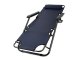 Folding Garden Lounger and Beach Chair Zero Gravity 2in1, Navy Blue